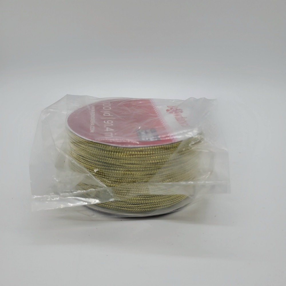Bowdabra Bow Wire Gold Metallic 100 Yards 91.4m Floral Crafting BOW3050 NEW - Picture 2 of 3